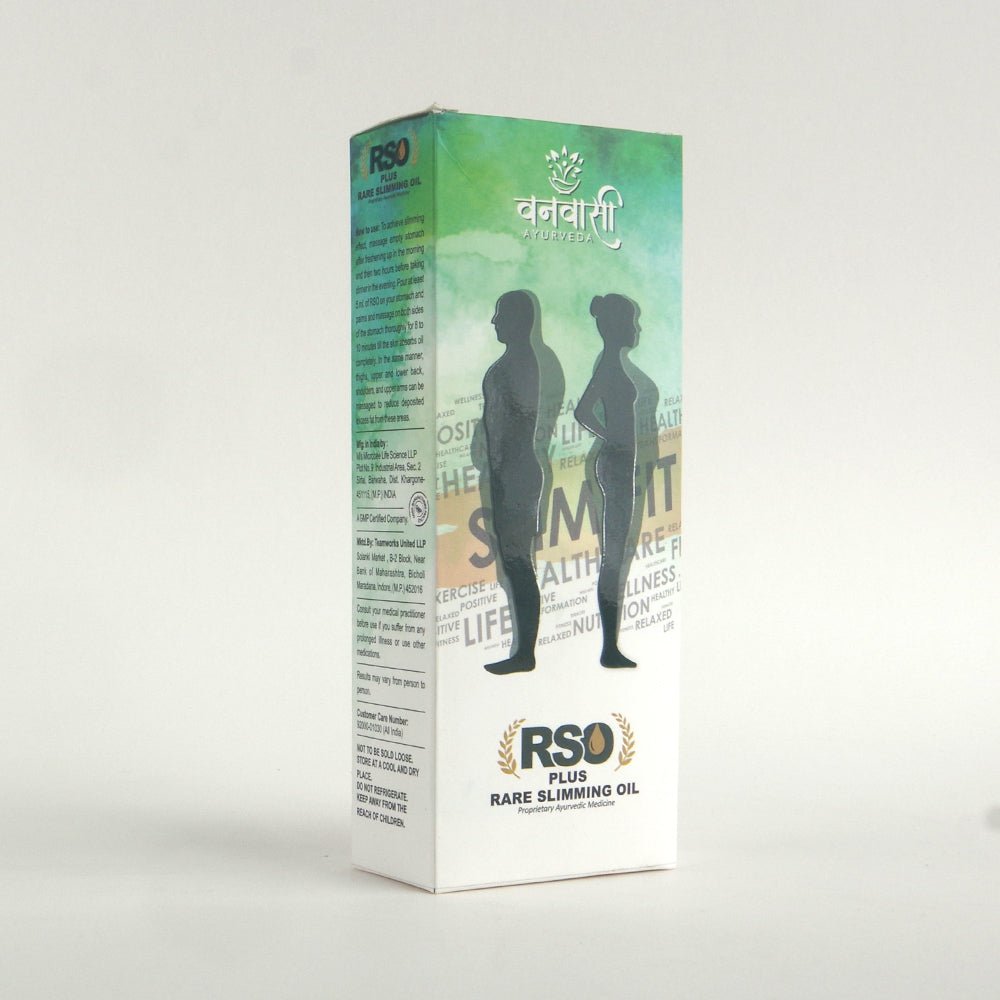 RSO Plus-  Rare Slimming Oil Combo- Ayurvedic Slimming Oil- Massage Oil To Burn Excess Fat