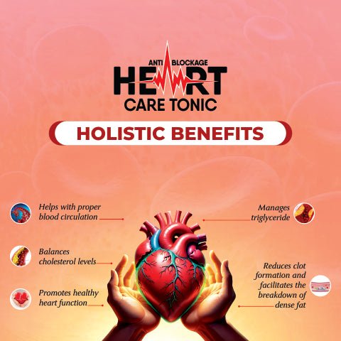 Ayurvedic Anti Blockage Heart Care Tonic For Heart Health