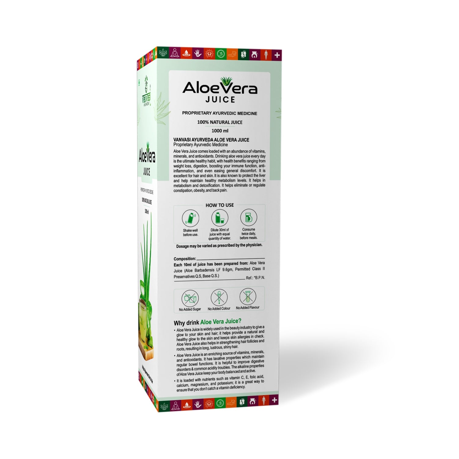 Ayurvedic Aloe Vera Juice for Hair | Skin