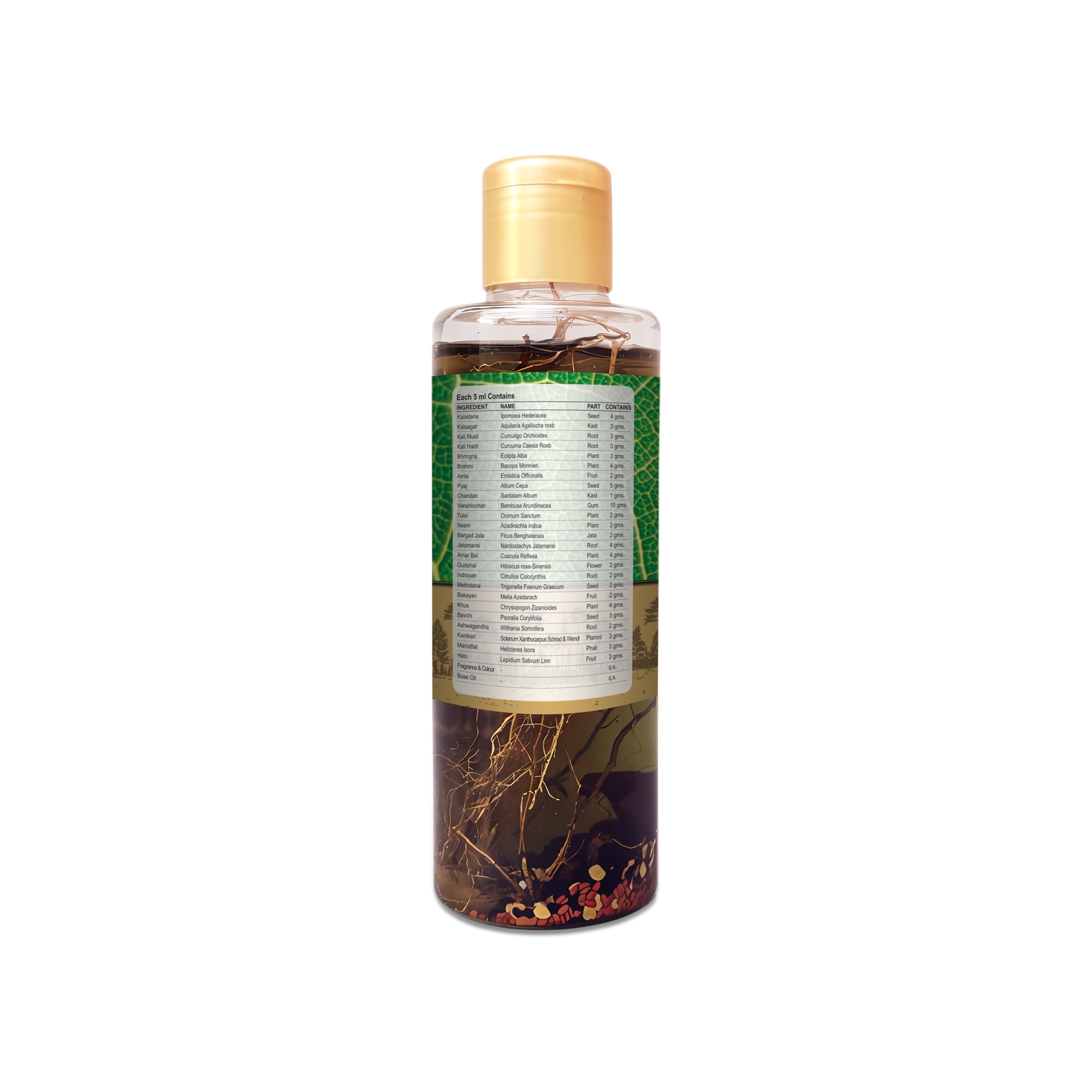 Amarkesh Adivasi Tribal Black Hair Oil & Vati for Men and Women