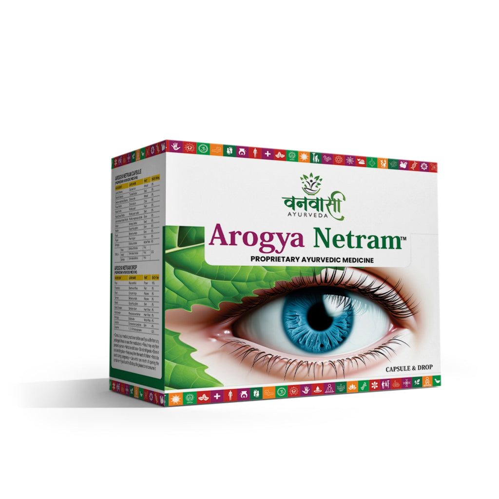 Arogya Netram Drops & Capsules for Improved Vision