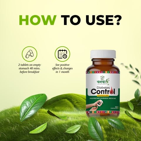 Vanvasi Ayurveda Diabetes Control Capsules