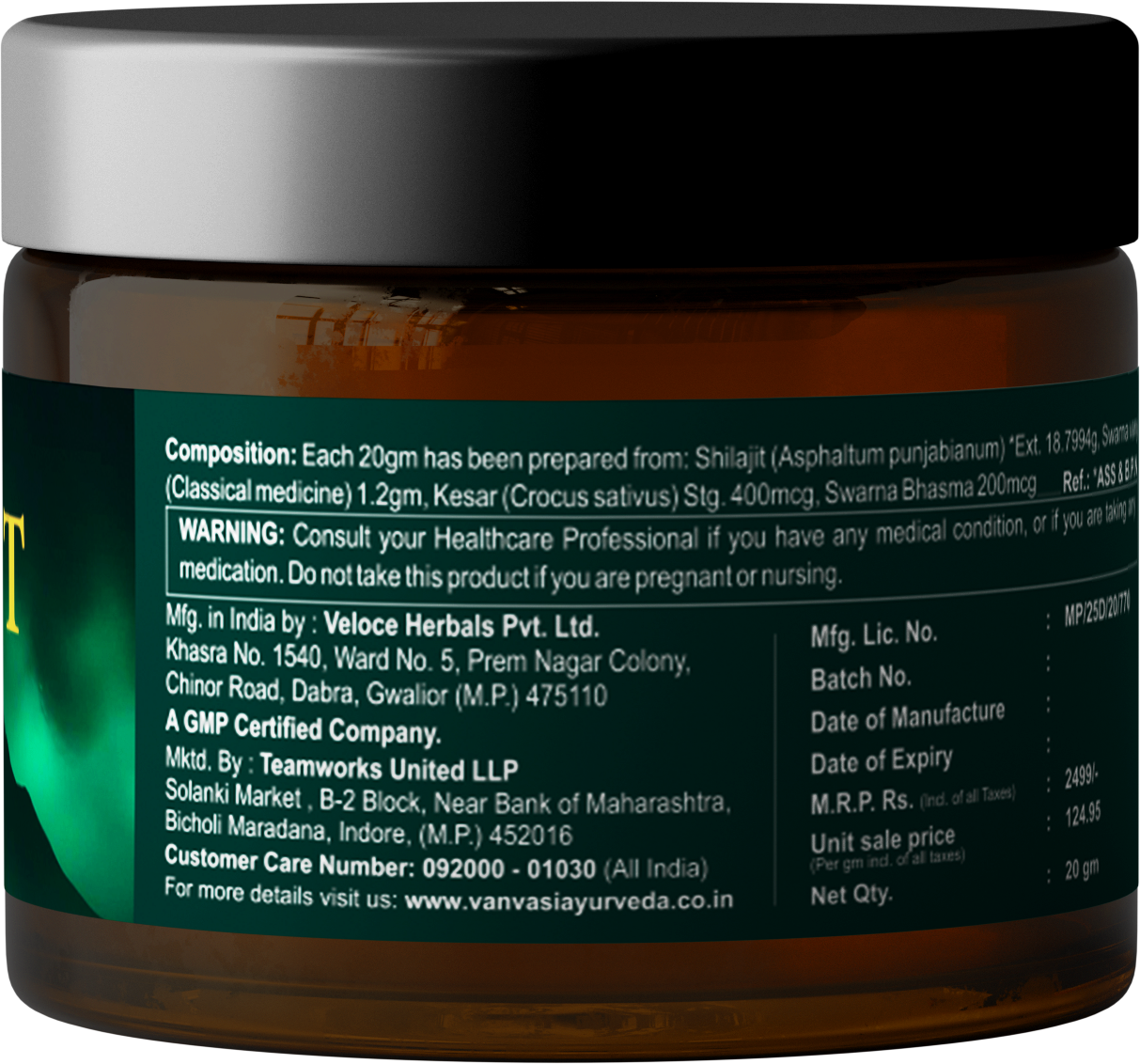 Himalayan Shilajit Resin