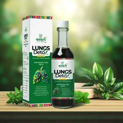 Ayurvedic Lungs Detox Syrup for Lung Cleansing