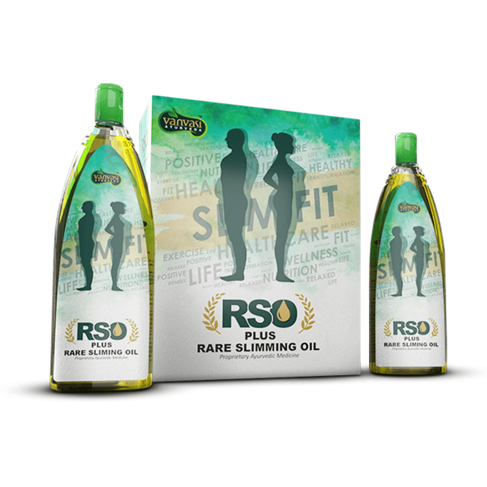 RSO Plus-  Rare Slimming Oil Combo- Ayurvedic Slimming Oil- Massage Oil To Burn Excess Fat