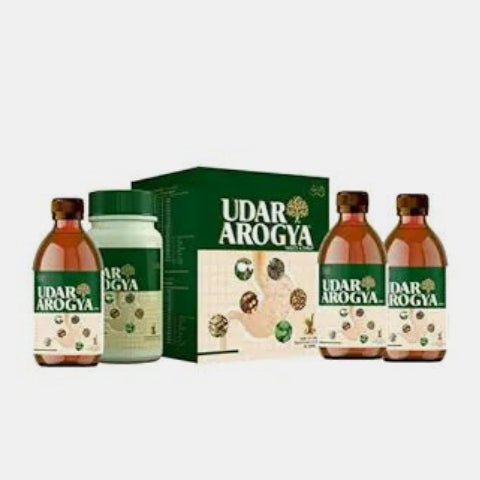 Ayurvedic Udar Arogya Tablets and Syrup For Acidity, Indigestion and Gas Relief