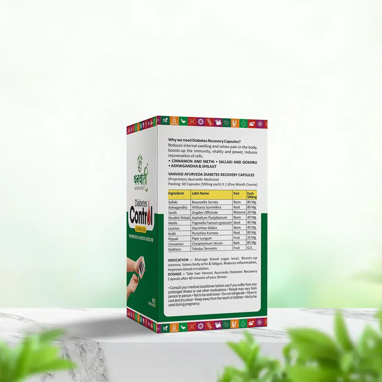 herbal diabetes capsule by Vanvasi Ayurveda