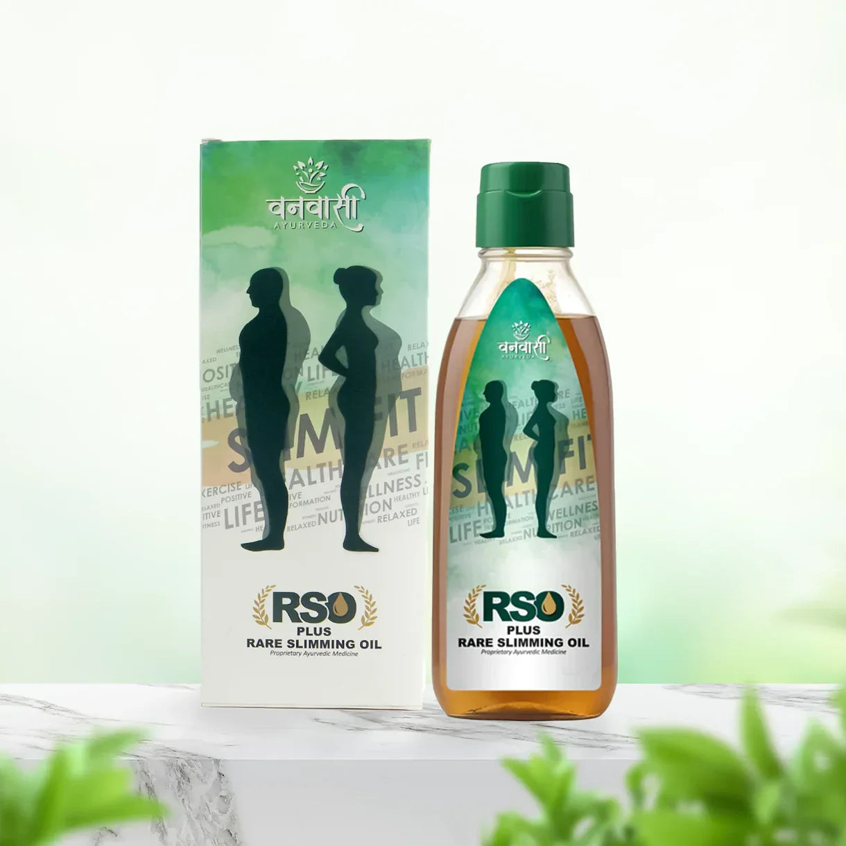 RSO Plus-  Rare Slimming Oil Combo- Ayurvedic Slimming Oil- Massage Oil To Burn Excess Fat